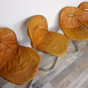Set of 4 chairs Sabrina Italian design of the 1970s Gastone Rinaldi