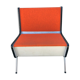 Bench 1 place orange trunk in vintage Skaï 60s/70s