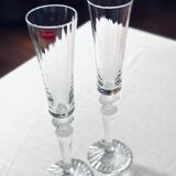 Baccarat champagne flutes