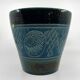 Large blue and green glazed ceramic planter • Ü Keramik • 1960-70
