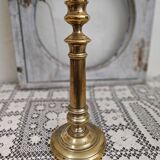 Ancien bougeoir en laiton