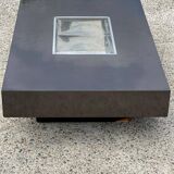 Coffee table in the style of Willy Rizzo Italian Design 1970