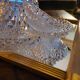 Cut Glass Dessert/Punch Bowls - Diamond Style