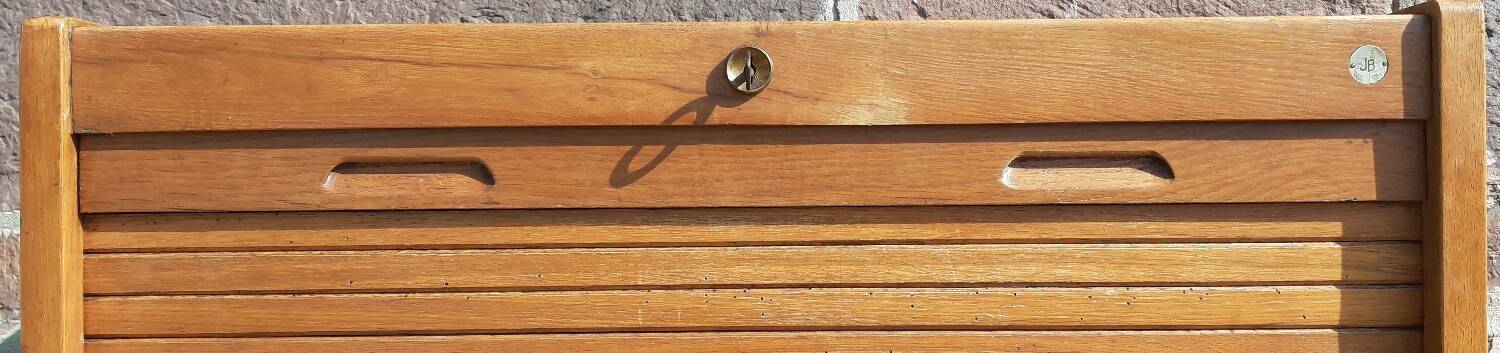 "JB" sliding curtain (notary) filing cabinet