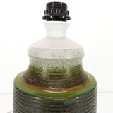 Scandinavian blue ceramic lamp Tilgmans Keramik 1960