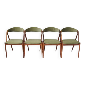 Set of four rosewood chairs, Danish design, 70s, designer: Kai Kristiansen