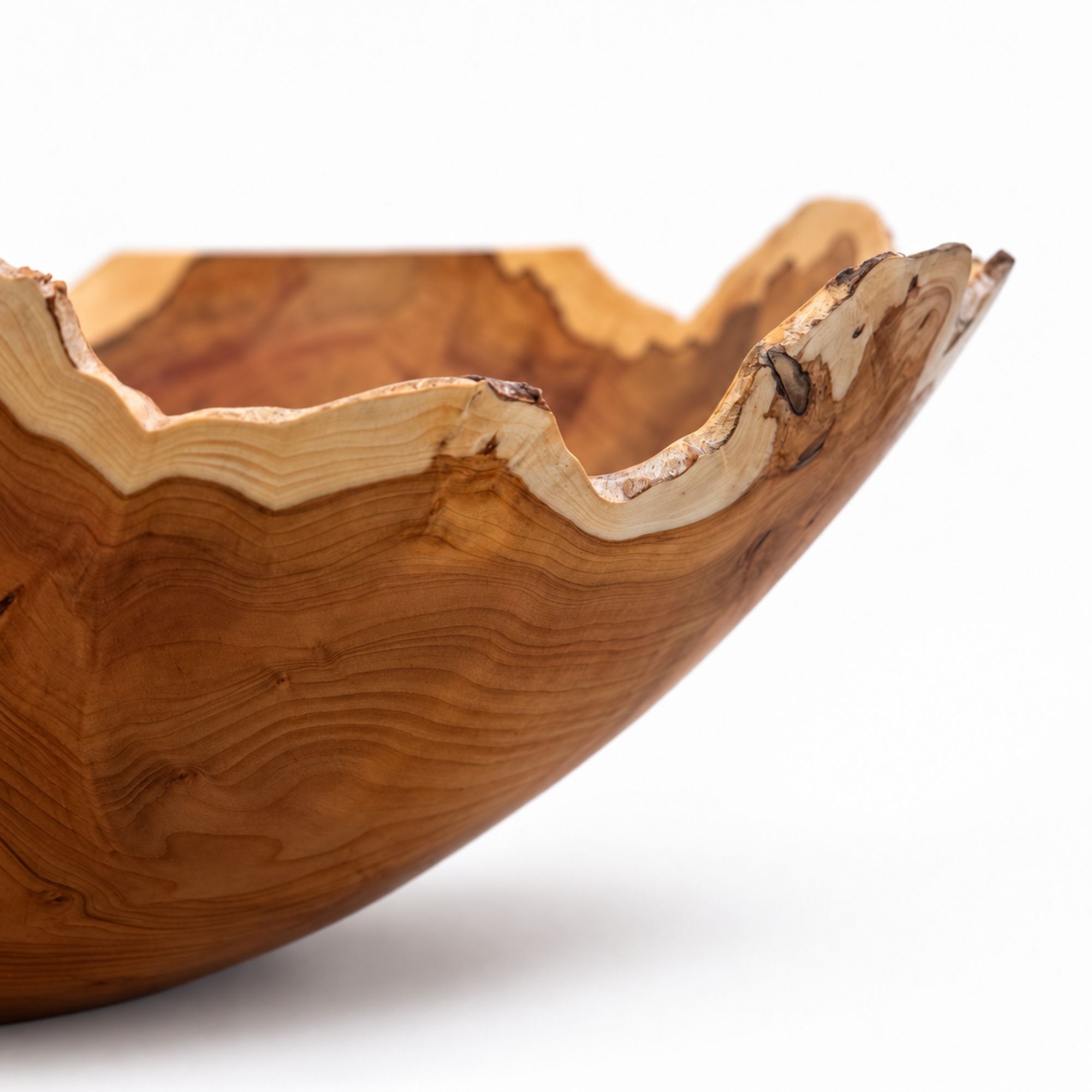 Contemporary monoxyle coupe in fir by Ralph Ribour