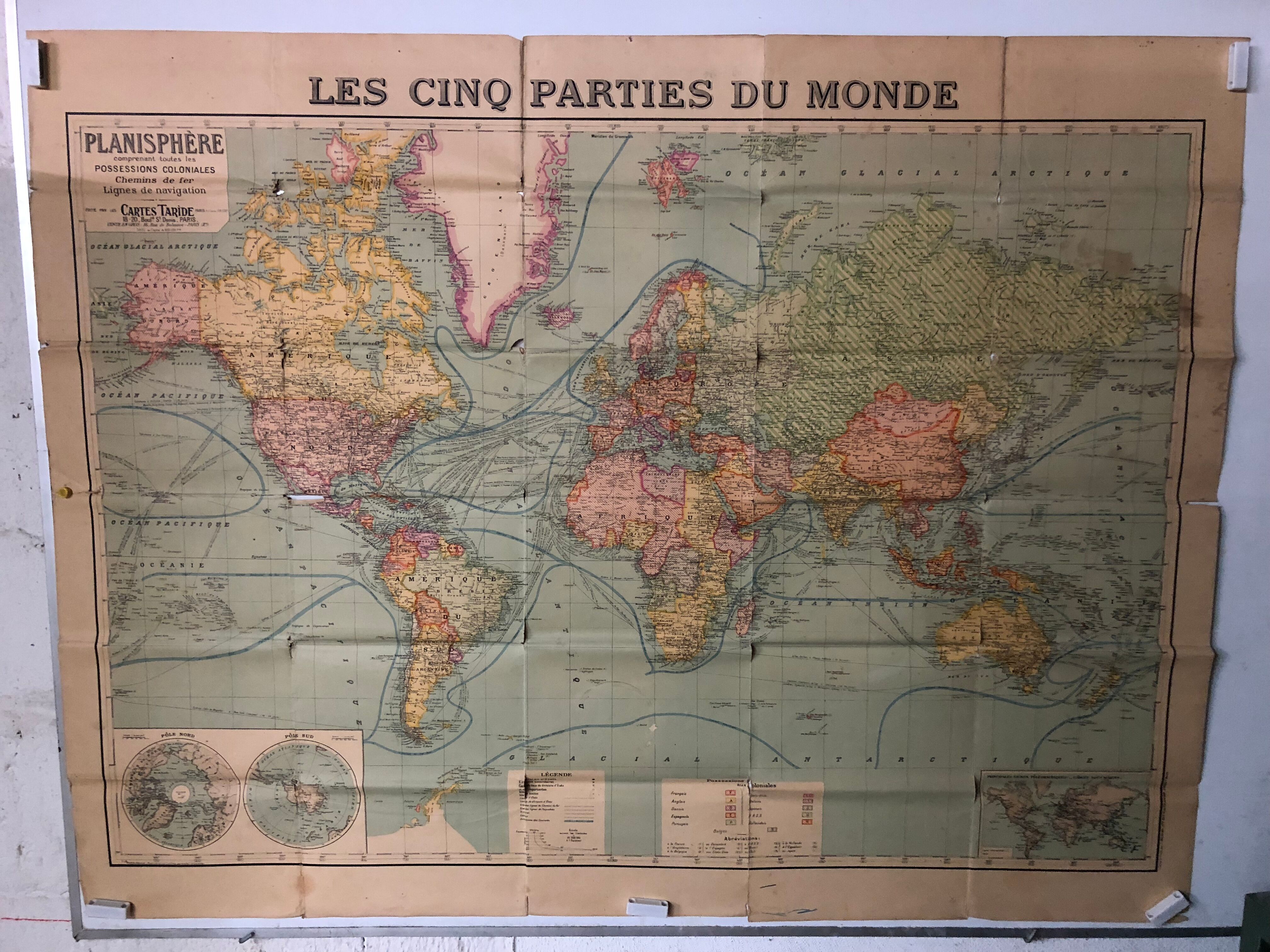 Map of the world map old map Taride