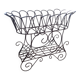 Antique iron plant stand