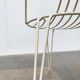 Set of 2 mid-century German metal garden chairs by Mauser Werke Waldeck