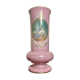 Vase Opaline Saint Louis peint main