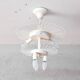 Lustre en verre années 60 venini mid century italien moderne triedri murano