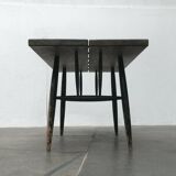 Pirkka Early dining table from the mid-century by Ilmari Tapiovaara for Laukaan Puu, 1960s.