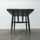 Pirkka Early dining table from the mid-century by Ilmari Tapiovaara for Laukaan Puu, 1960s.