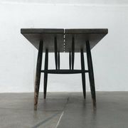 Pirkka Early dining table from the mid-century by Ilmari Tapiovaara for Laukaan Puu, 1960s.