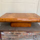 Table basse vintage orme