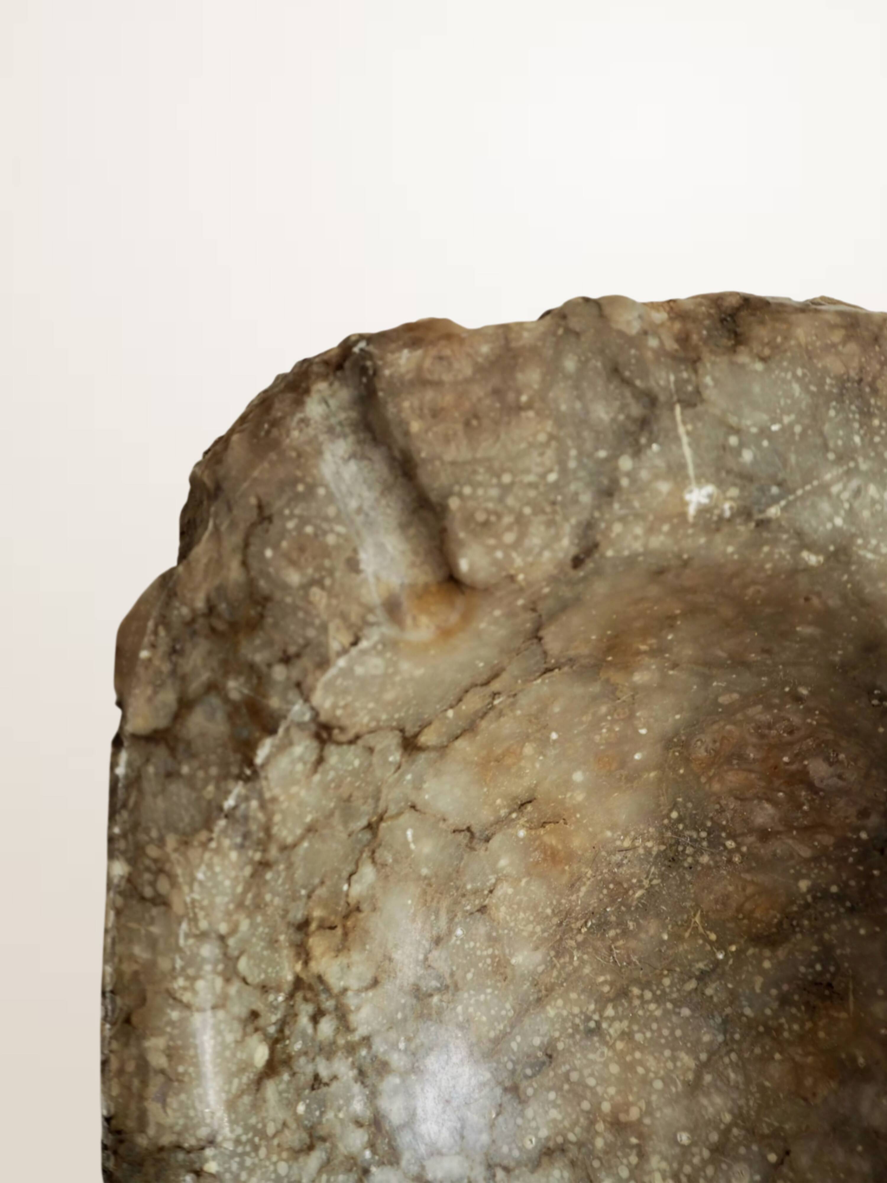 XL stone table ashtray