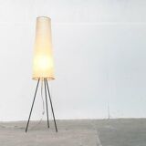 Mid-Century Minimalist Tripod Cocoon Floor Lamp, 1960s