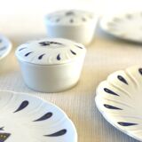 6 Bernardaud plates for Air France