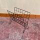 Metal magazine rack