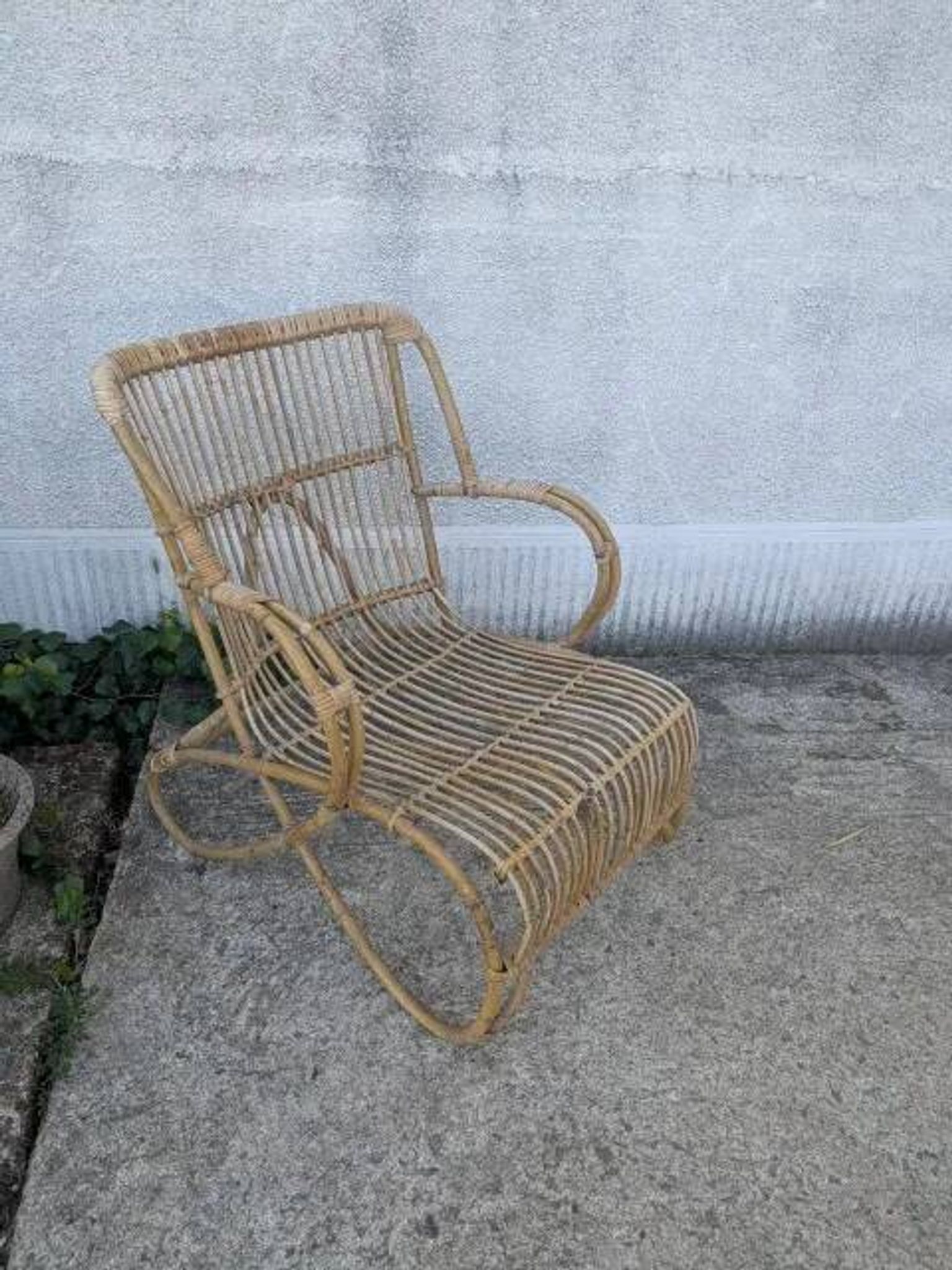 Omar rattan armchair