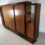 Art Deco library cabinet