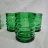 Set of 6 glasses and decanter vintage