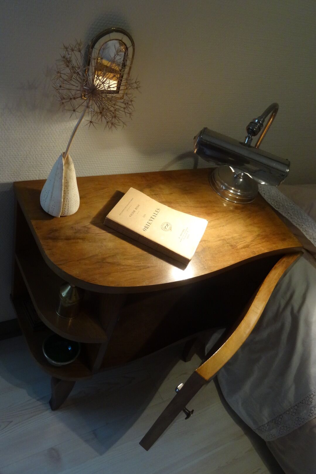 Art deco bedside