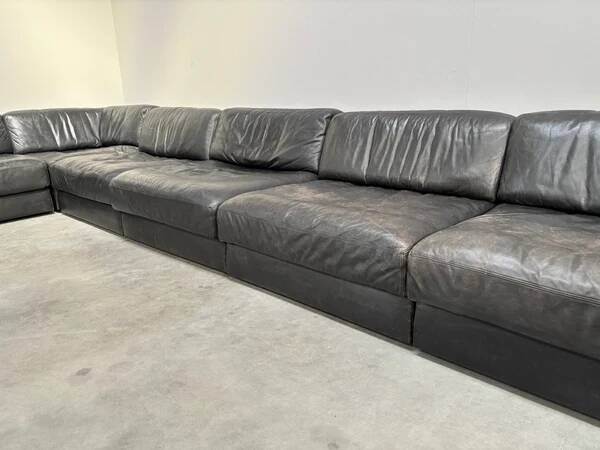 XXL modular De Sede DS76 sofa / daybed, Swiss design 1970s