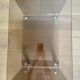 Cube plexi fumé sur roulettes