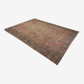 Anatolian handmade vintage rug 364 cm x 268 cm