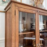 Armoire, bibliothèque vitrée Napoléon III, XIXème siècle