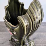 Antique glazed ceramic vase