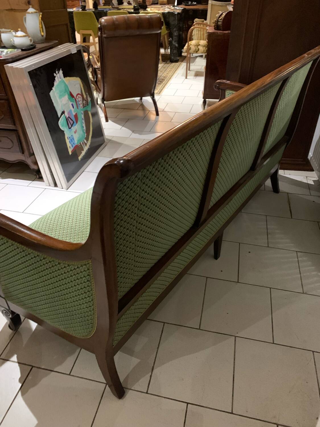 Restoration style sofa