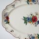 large oval dish Digoin Sarreguemines model Agreste, 1960