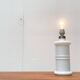 Lampe de table Apoteker en verre danoise vintage par Sidse Werner pour Holmegaard