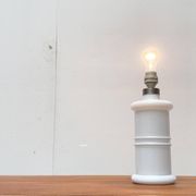 Lampe de table Apoteker en verre danoise vintage par Sidse Werner pour Holmegaard