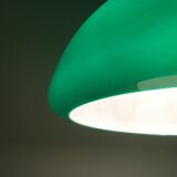 Mid-century green Italian table lamp Toledo by Luigi Massoni for Guzzini, 1960s.