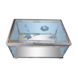 Glass jewelry box