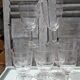 Verres en cristal gravés