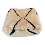 Benin Ouarain pure wool pouf