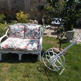 Rattan sofa