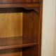 Vintage Low Bevan Funnell Library in Flamed Mahogany with Two Drawers