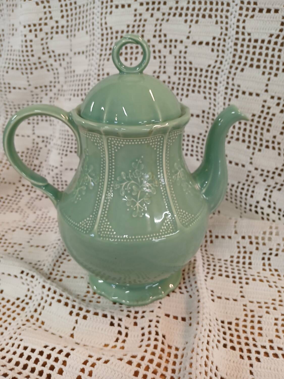 Antique St. Clement teapot/coffee pot