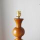 Vintage light wood lamp 1960-70