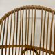 Fauteuil en rotin vintage par Dirk van Sliedregt Rohe Noordwolde 1960 des Pays-Bas