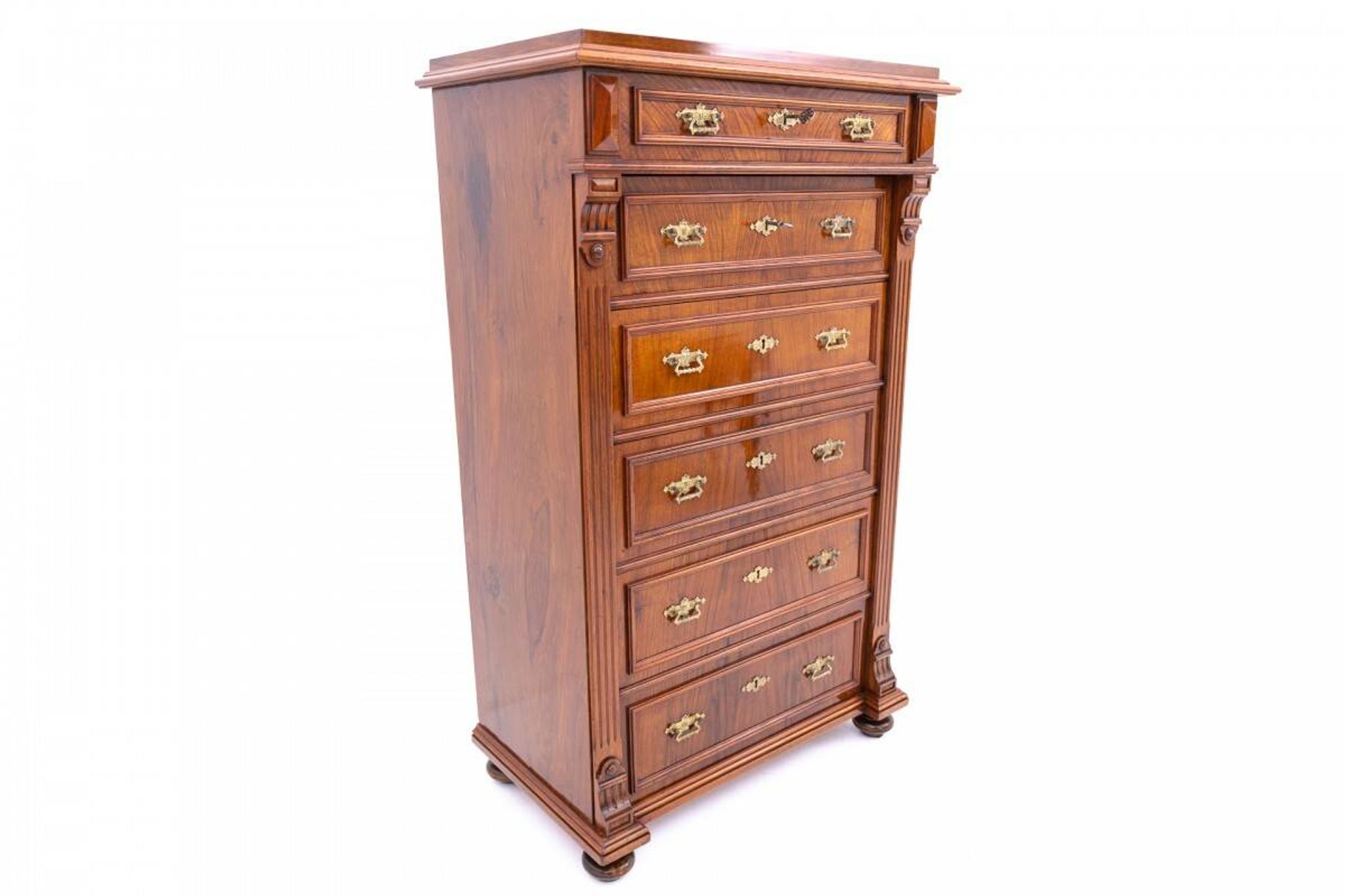 Chest of drawers, circa 1890, Scandinavia.