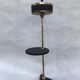 Brass ashtray on the leg from the 70's