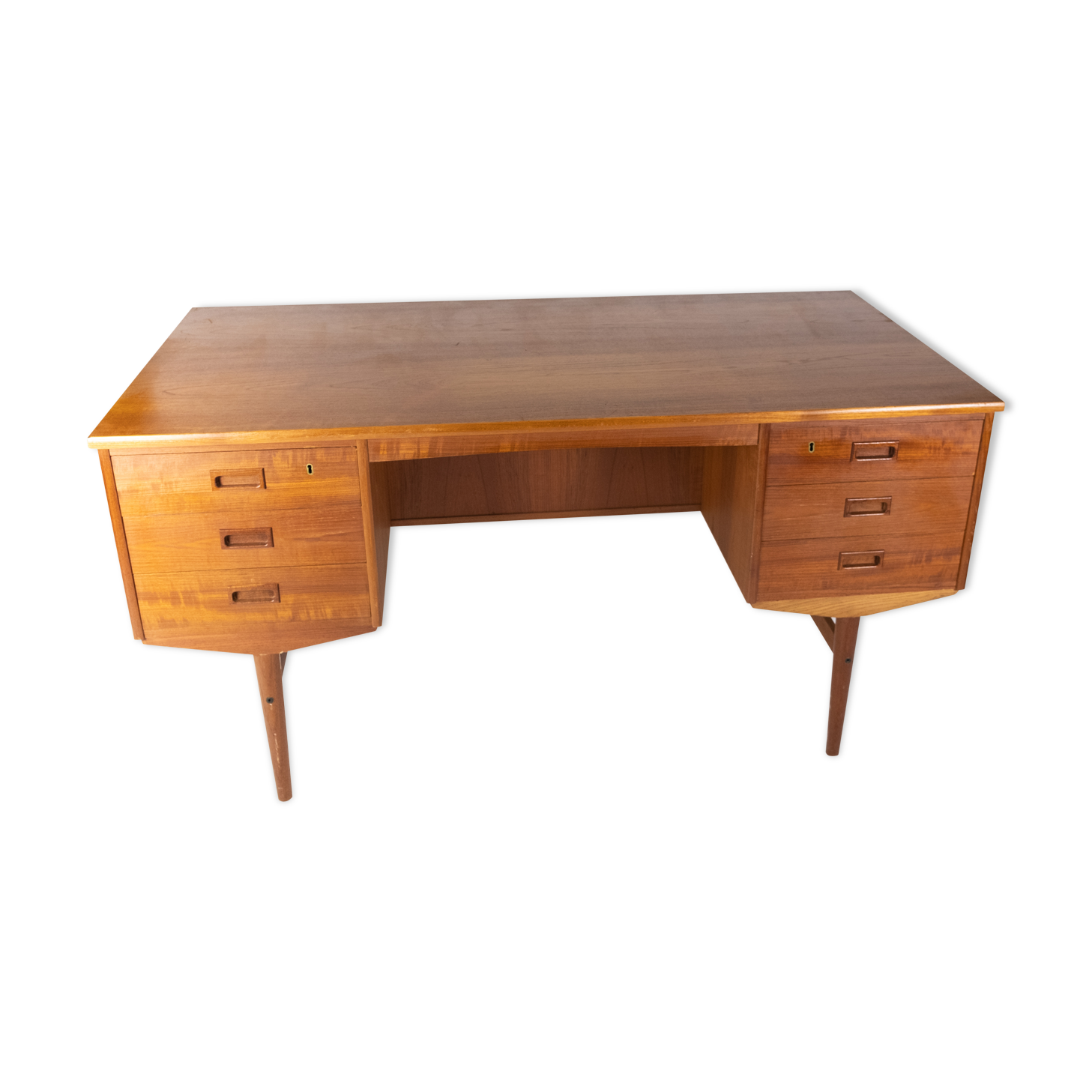 Bureau en teck de design danois des années 1960