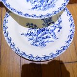 4 Gien Chardons soup plates (8)